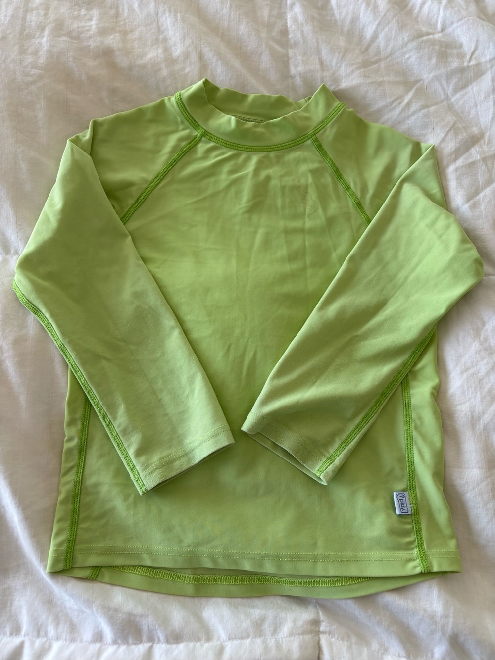 4T iplay Green Long Sleeve Rash Guard Swim Shirt